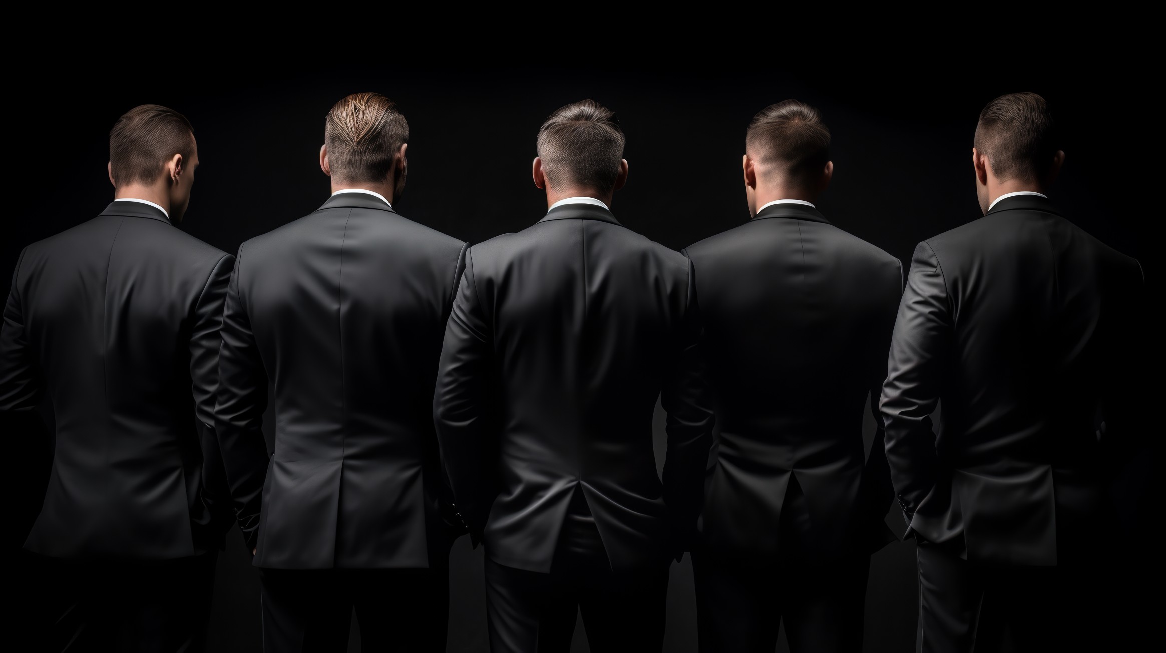 hero image with security guards guarding their client